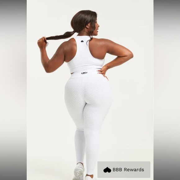 COPY - Booty shaping croco skin leggings white - Picture 4 of 8